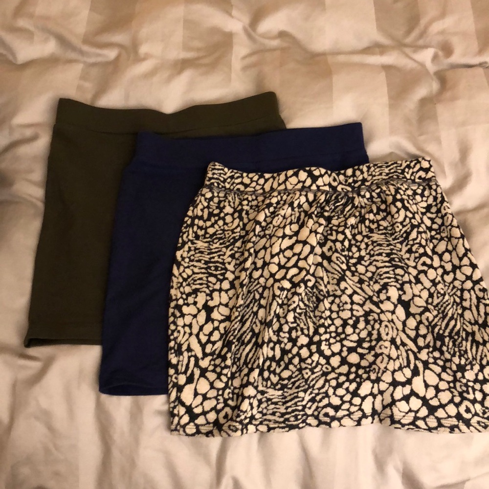 3 mini skirt bundle